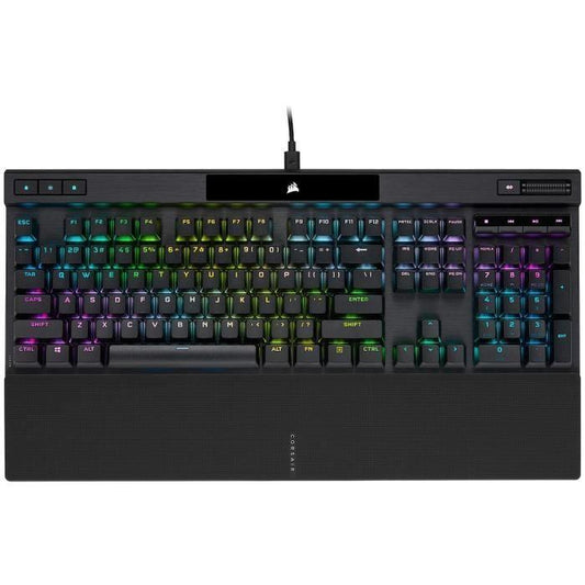 Clavier Gaming optique-mécanique - AZERTY - CORSAIR - K70 PRO OPX - Rétroéclairage LED RGB - Noir (CH-910941A-FR) - Paloma Tech