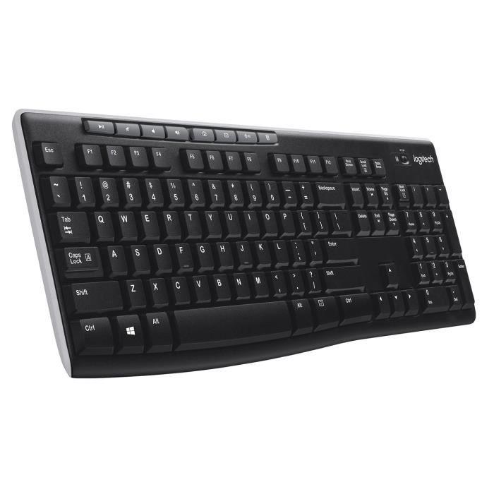 Clavier Logitech K270 Wireless Keyboard - Paloma Tech