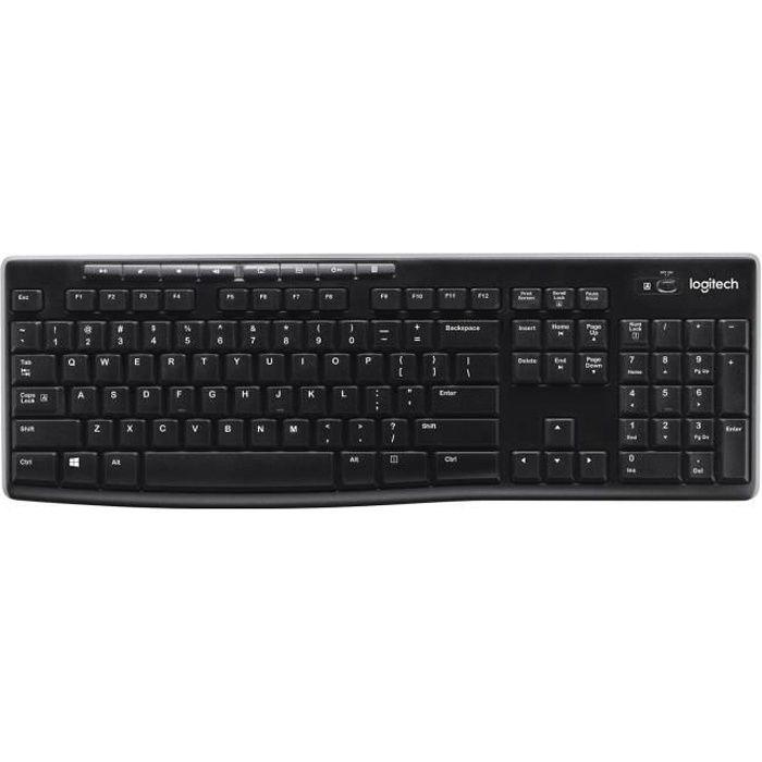 Clavier Logitech K270 Wireless Keyboard - Paloma Tech