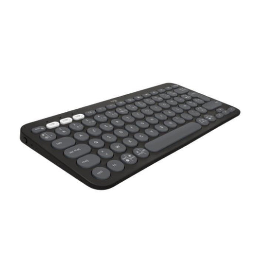 LOGITECH - Clavier sans fil - Pebble Keys 2 K380s - Bluetooth - Bouton Easy - Switch - Graphite - (920 - 011803) - Paloma Tech