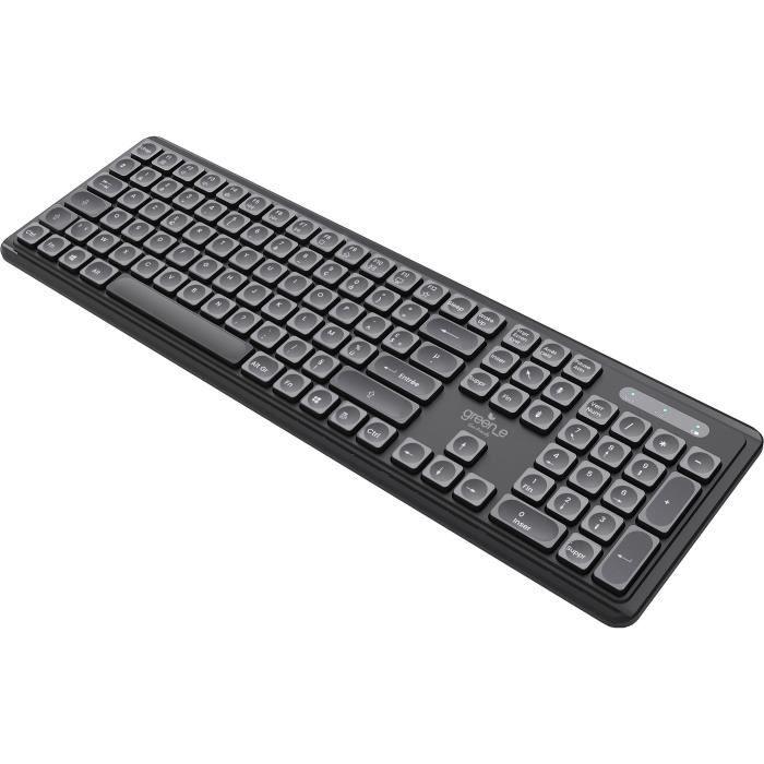 Clavier sans fil écologique - MOBILITY - USB-A - Noir - Paloma Tech