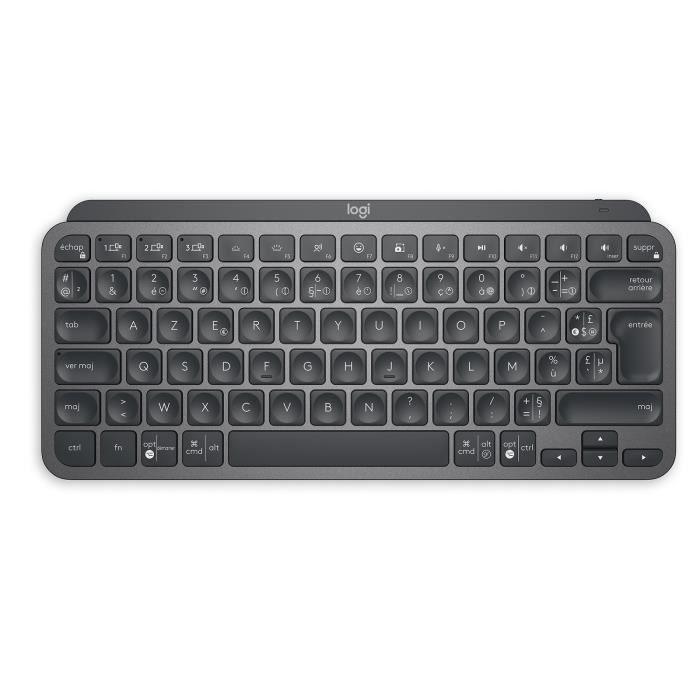 Clavier - Sans Fil - Logitech - MX Keys Mini - rétroéclairé - AZERTY - Noir - Paloma Tech