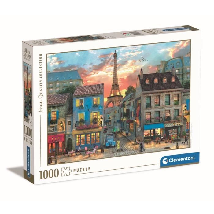 Clementoni - 1000p Rues de Paris - 70 x 50 cm