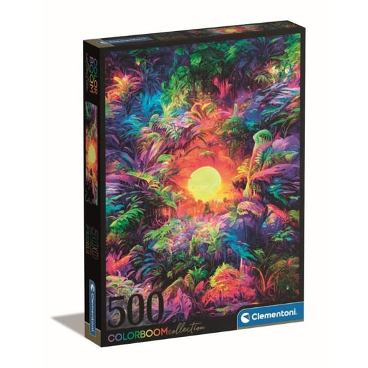 Clementoni - 500p Colorboom Psychedelic Jungle - 49 x 36 cm