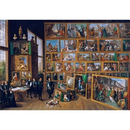 Clementoni - Museum - Puzzle 2000 pieces - Teniers: Archduke Leopold Wilhelm