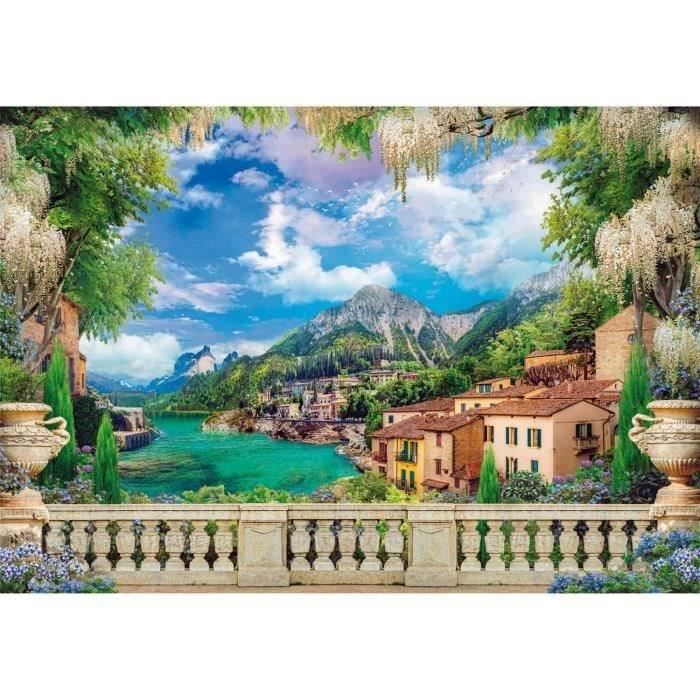 Clementoni - Puzzle 3000 pieces - Lush Terrace on Lake