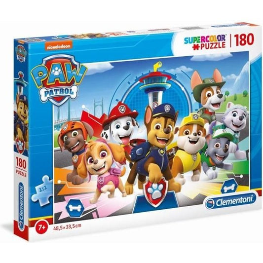 Clementoni - Puzzle - Pat’Patrouille - 180 pieces - Pour Enfant de 7 ans et plus - Fabriqué en Italie