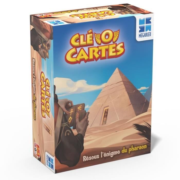 CLE’O’CARTES - MEGABLEU - Jeu de société