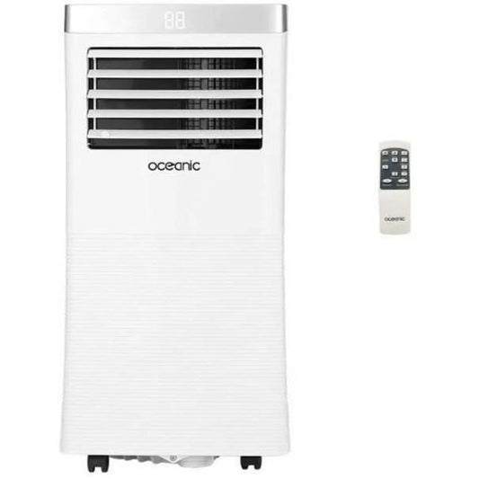 Climatiseur mobile monobloc - OCEANIC - 2930W - 10000 BTU - Programmable - Classe énergétique