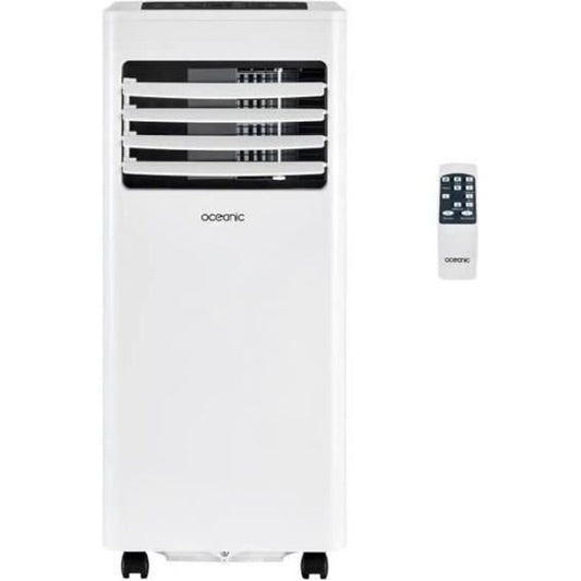 Climatiseur mobile OCEANIC - 7000 BTU - 2050W - Déshumidificateur - Programmable - Classe énergétique A - Monobloc