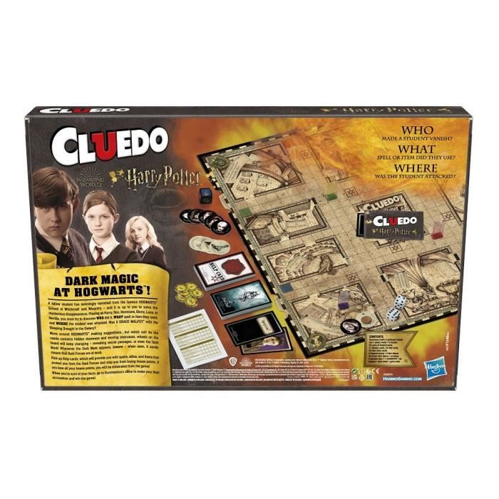 Cluedo Harry Potter Jeu de Plateau 5 joueurs Des 8 ans Hasbro Gaming: édition Wizarding World