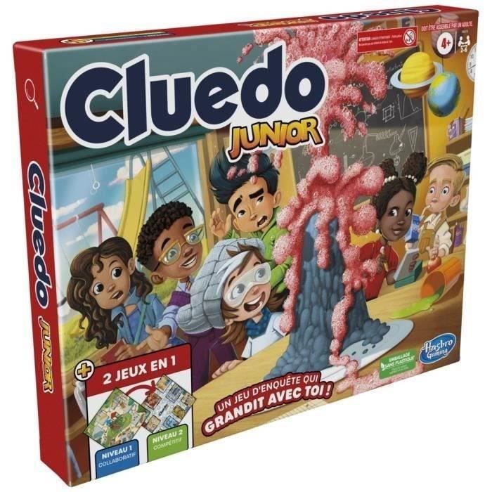 Cluedo Junior 2-en-1 - Jeu de société junior - jeu de réflexion