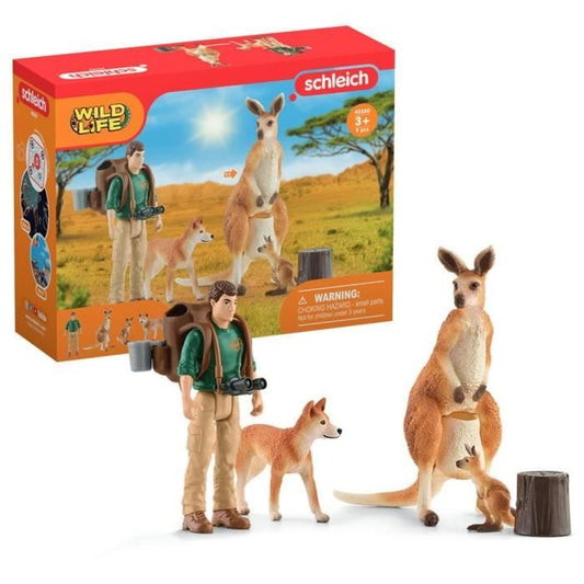 Coffret Aventures en Océanie figurines animaux sauvages Schleich 42550 Wild Life Pour enfant des 3 ans