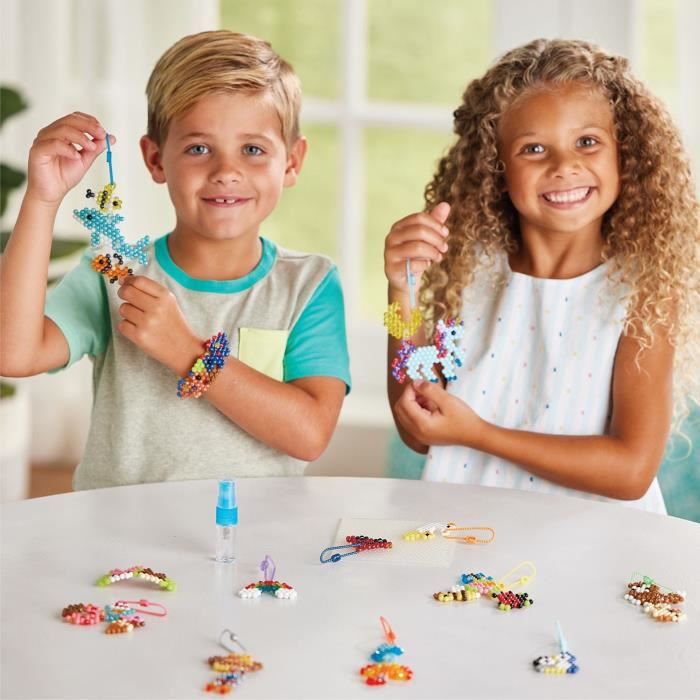 Coffret création - AQUABEADS 35025 - Mes porte-clés et suspensions