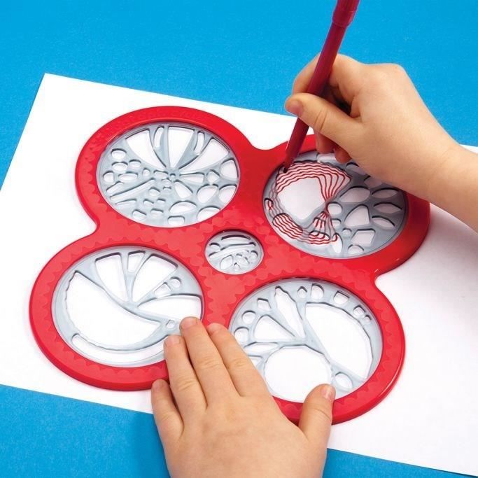 Coffret Cyclex - SPIROGRAPH - Création de spirales a l’infini avec les roues rotatives!