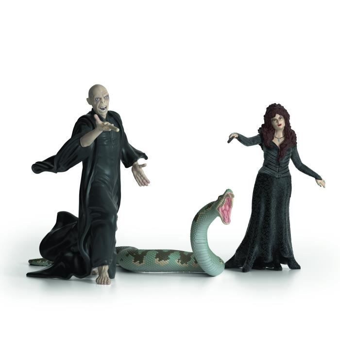 Coffret figurines Voldemort Nagini et Bellatrix Schleich 42684 Harry Potter Pour enfant des 6 ans