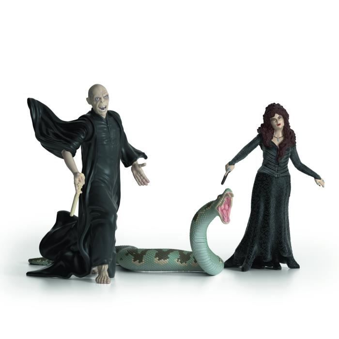 Coffret figurines Voldemort Nagini et Bellatrix Schleich 42684 Harry Potter Pour enfant des 6 ans