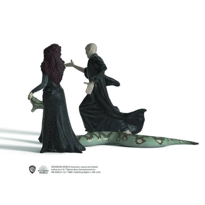 Coffret figurines Voldemort Nagini et Bellatrix Schleich 42684 Harry Potter Pour enfant des 6 ans