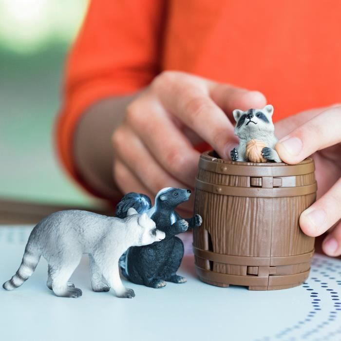 Coffret Jeux rigolos avec la noix figurines animaux sauvages Schleich 42596 Wild Life Pour enfant des 3 ans