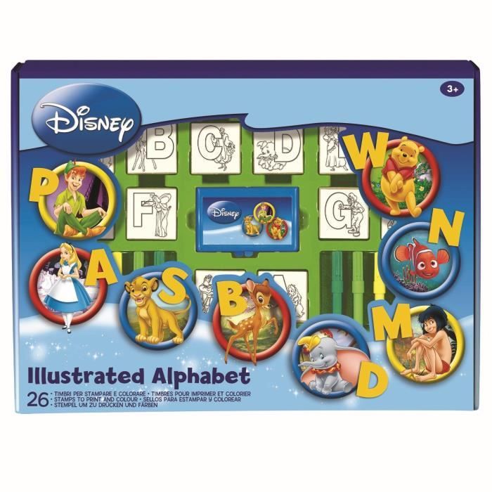 Coffret L’Alphabet illustré - MULTIPRINT - 1936 - Disney