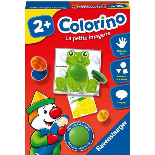 Colorino La petite imagerie - Jeu éducatif - Apprentissage des couleurs - Activités créatives enfant - Ravensburger