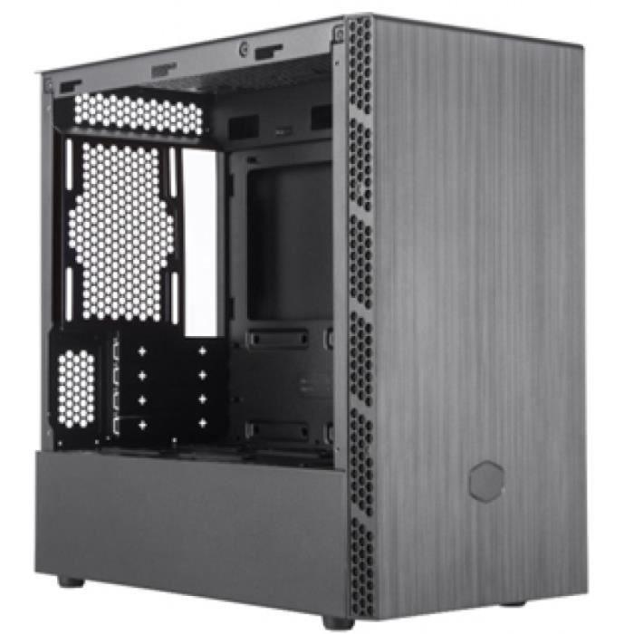 COOLER MASTER LTD BOITIER PC MB400L - Emplacement lecteur disque - Noir - Verre trempé - Format M-ATX (MCB-B400L-KN5N-S00) - Paloma Tech