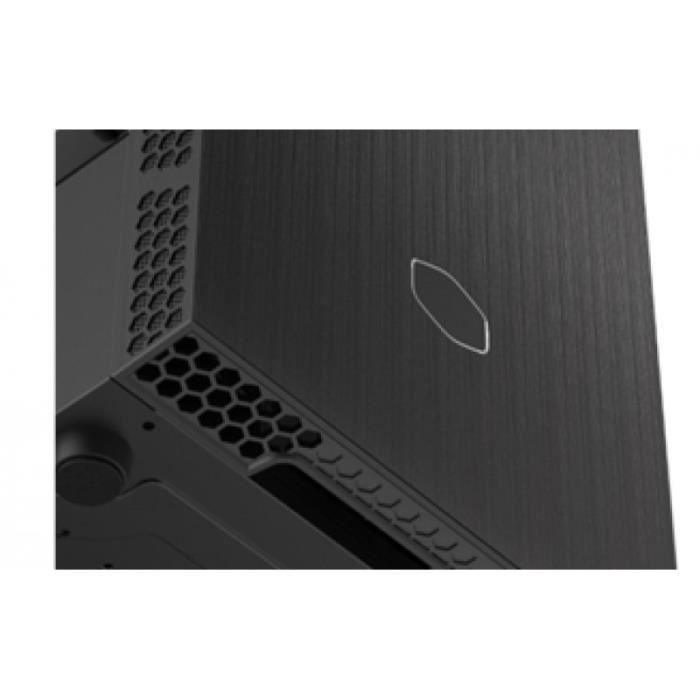 COOLER MASTER LTD BOITIER PC MB400L - Emplacement lecteur disque - Noir - Verre trempé - Format M-ATX (MCB-B400L-KN5N-S00) - Paloma Tech