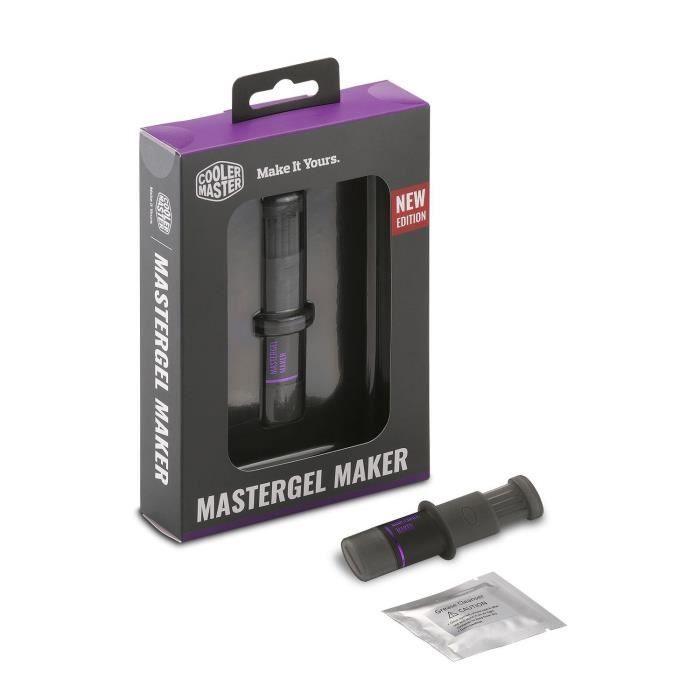 Cooler Master  MasterGel Maker combiné de dissipateurs thermiques 11 W/m·K 0,012 g ( MasterGel Maker 2.6g Thermal Compound Syringe) - Paloma Tech