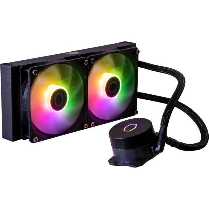 COOLER MASTER - MasterLiquid 240L Core ARGB - Watercooling - 240mm (MLW-D24M-A18PZ-R1) - Paloma Tech