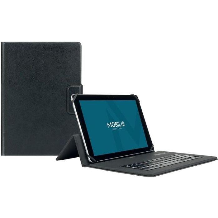 Coque de protection folio universelle pour tablette - 9-11 - MOBILIS - Avec clavier bluetooth français pour tablette - Noir - Paloma Tech