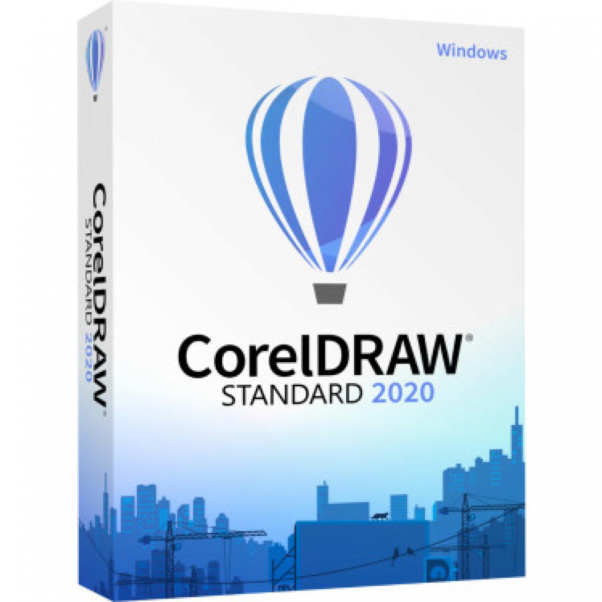 CorelDRAW Standard 2020 - Licence Perpétuelle - 1 poste -Windows coreldraw