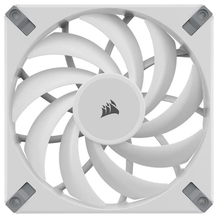 CORSAIR - AF140 RGB ELITE - Ventilateurs AF ELITE Series - 140mm - AirGuide - Pack de deux - Blanc - (CO-9050160-WW) - Paloma Tech