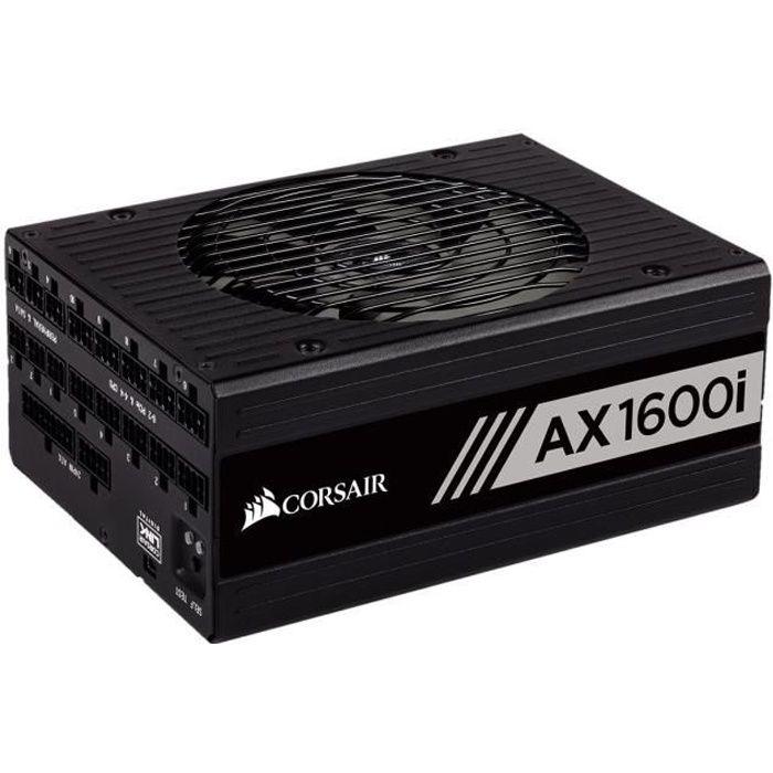 CORSAIR Alimentation PC AX1600i Titanium - Modulaire (CP-9020087-EU) - Paloma Tech