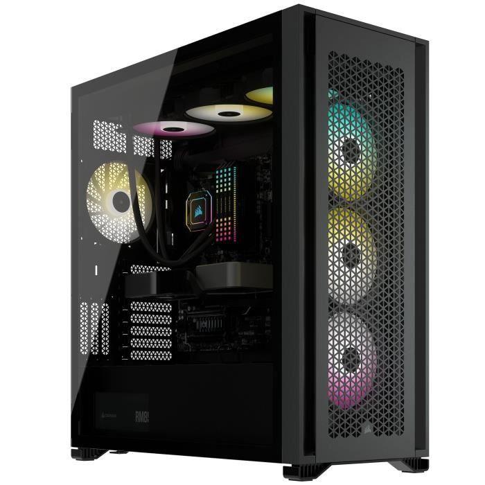 CORSAIR Boîtier PC 7000D AIRFLOW Verre Trempé - Noir (CC-9011218-WW) - Paloma Tech