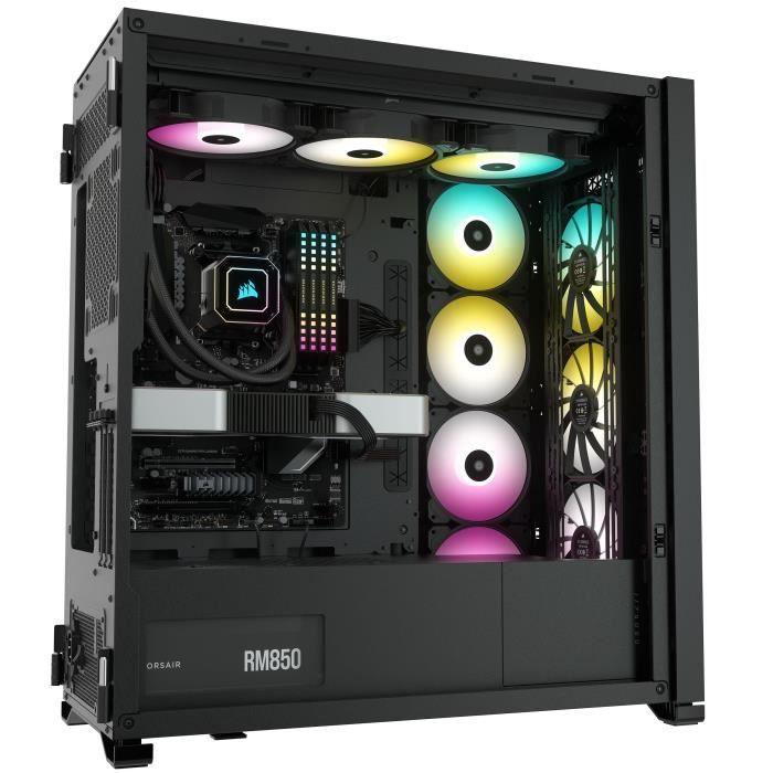 CORSAIR Boîtier PC 7000D AIRFLOW Verre Trempé - Noir (CC-9011218-WW) - Paloma Tech