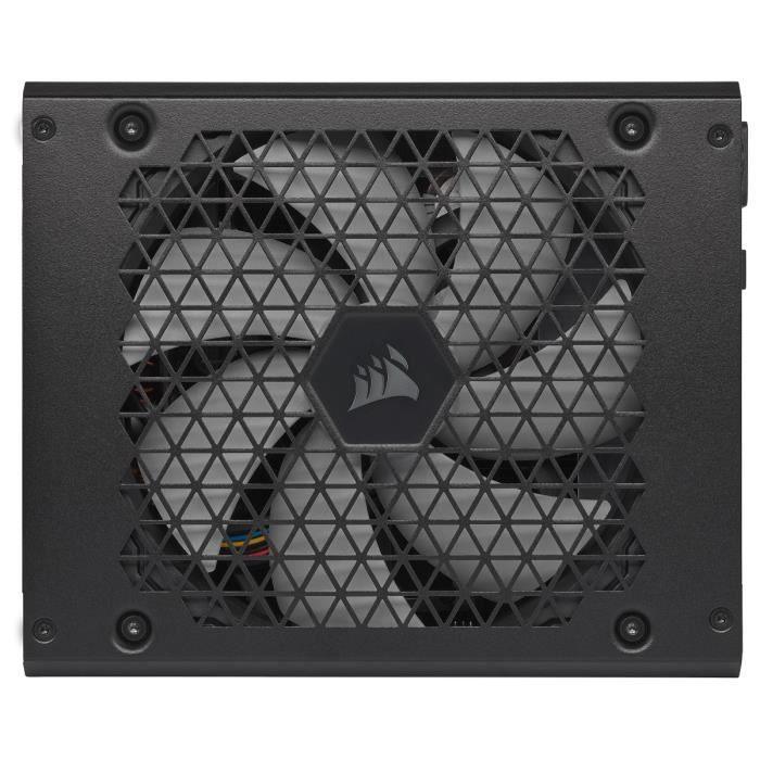 CORSAIR - HX1000i - Bloc d'alimentation - 1000 Watts - ATX 3.0 Silencieuse - Certifié 80 PLUS Platinum - (CP-9020259-EU) - Paloma Tech