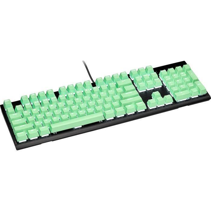 CORSAIR Kit de Modification de Touches PBT Double-Shot PRO - Vert (CH-9911080-FR) - Paloma Tech