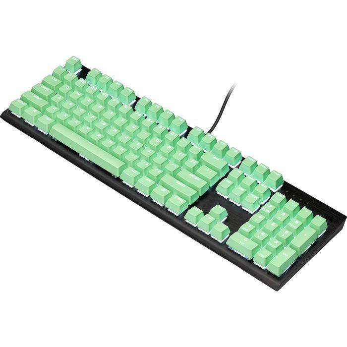 CORSAIR Kit de Modification de Touches PBT Double-Shot PRO - Vert (CH-9911080-FR) - Paloma Tech