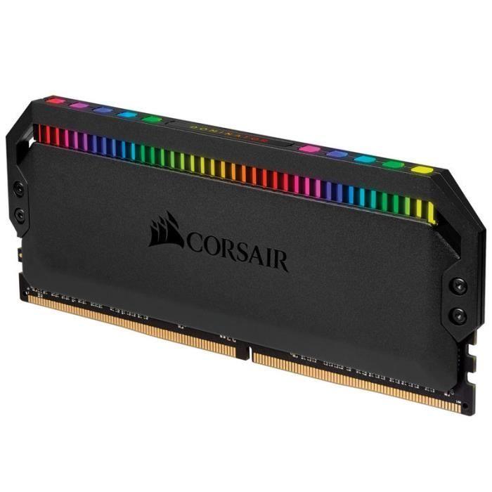 CORSAIR Mémoire PC DOMINATOR PLATINUM RGB 32GB (4 x 8GB) DDR4 DRAM 3600MHz C18 Memory Kit (COR0840006607403 ) - Paloma Tech