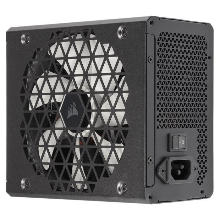 CORSAIR - RM1000x - Bloc d'alimentation - 1000 Watt - RMx Shift Series - Certifié 80 PLUS Gold (CP-9020253-EU) - Paloma Tech