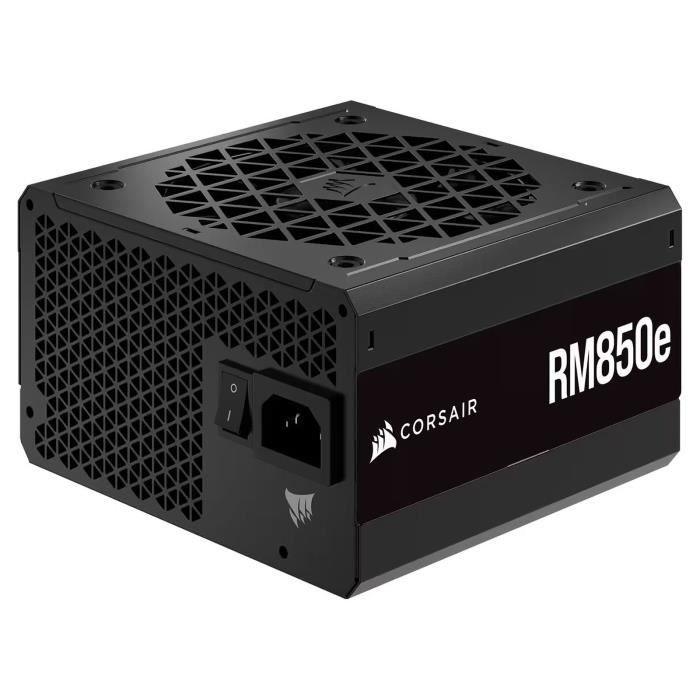 CORSAIR - RM850e - Bloc d'alimentation - 850 Watts - ATX 3.0 Silencieuse - Certifié 80 PLUS Gold - (CP-9020263-EU) - Paloma Tech