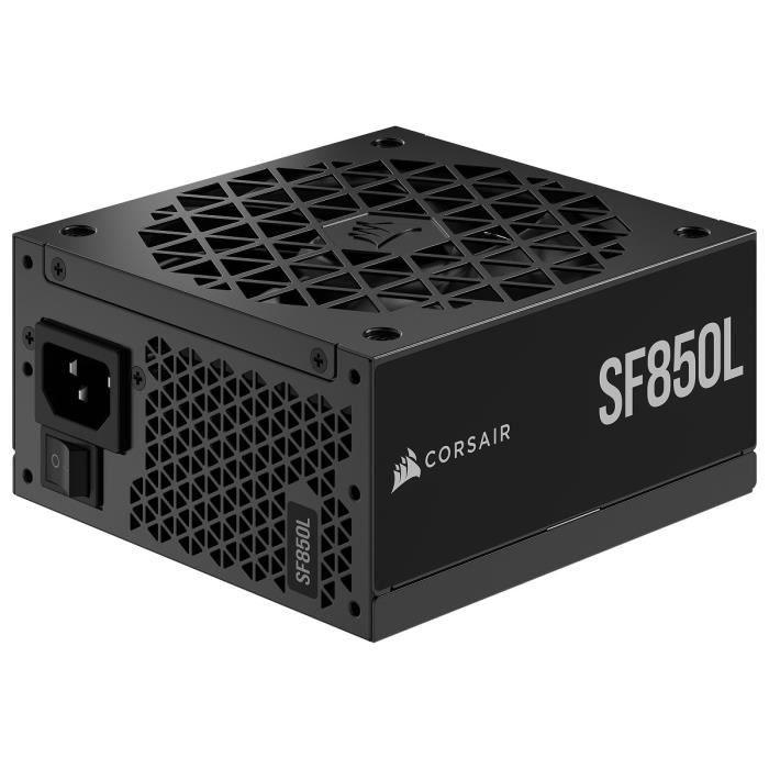 CORSAIR - SF850L - Bloc d'alimentation - 850 Watts - SFX-L Silencieuse - Certifié 80 PLUS Gold - (CP-9020245-EU) - Paloma Tech