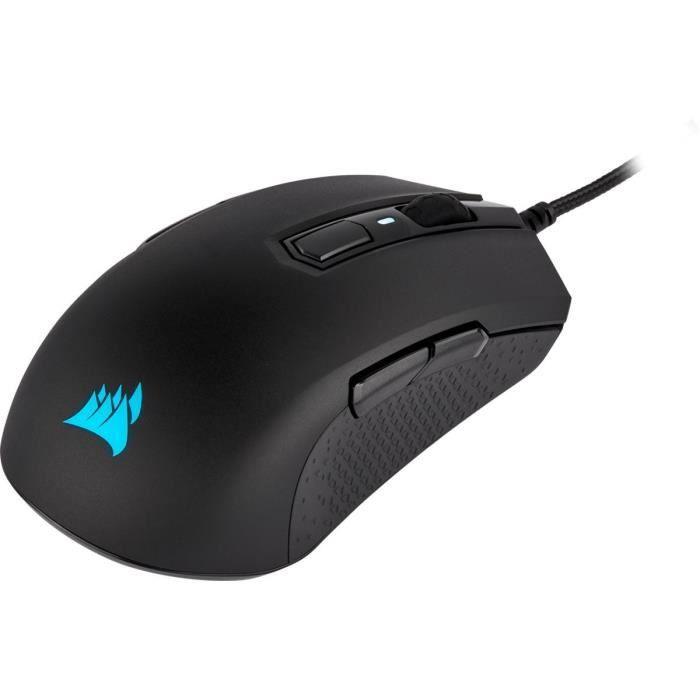 CORSAIR Souris Gamer ambidextre M55 RGB PRO (CH-9308011-EU) - Paloma Tech