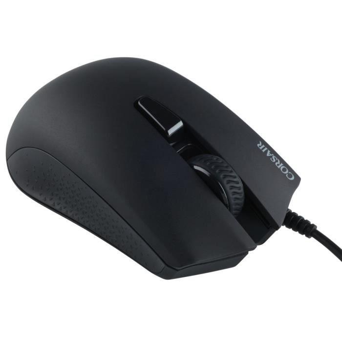 CORSAIR Souris Gamer Optique HARPOON RGB PRO FPS/MOBA - Rétroéclairé Backlit RGB LED - 12000 DPI - Noir (CH-9301111-EU) - Paloma Tech