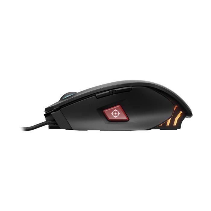 CORSAIR Souris Gamer Optique M65 PRO RGB 12000 DPI - Noir (CH-9300011-EU) - Paloma Tech