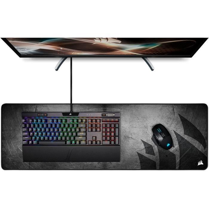 CORSAIR Tapis de souris gamer MM300 PRO - Résistant aux éclaboussures - Extended  (CH-9413641-WW) - Paloma Tech