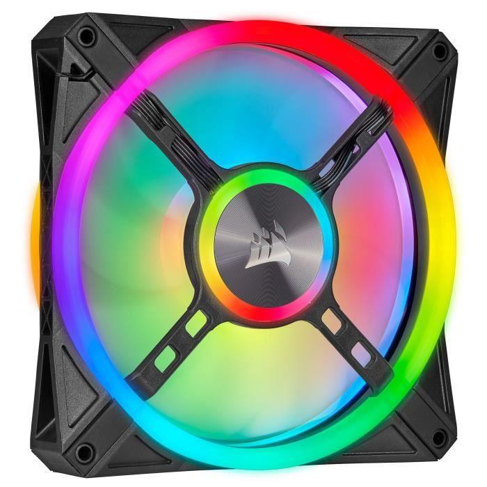 CORSAIR Ventilateur iCUE QL140 RGB - Diametre 140mm - (CO-9050099-WW) - Paloma Tech