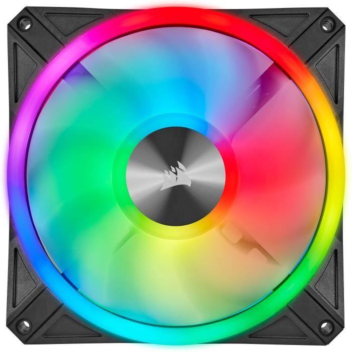 CORSAIR Ventilateur iCUE QL140 RGB - Diametre 140mm - (CO-9050099-WW) - Paloma Tech