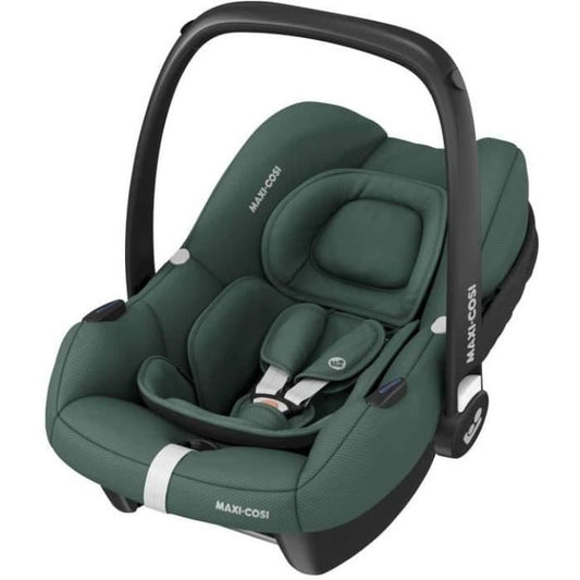 Cosi MAXI COSI Cabriofix i-Size Groupe 0 + i-Size avec Réducteur Isofix Essential Green