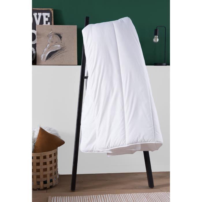 Couette 220x240 cm DODO ALoe - Tempérée - 300G/m² - Couette 2 personnes - Douce et Confortable - Blanc - Paloma Tech